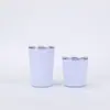 Copo de Leite Mini 8Oz12Oz Copo de Água Pequeno Copo de Água Criativo para Estudantes Copo Térmico Copo de Café de Aço Inoxidável 304