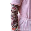 Mangas de Tatuagem de Peixe Koi em Estoque, Fornecimento Direto da Fábrica, Mangas de Braço Ultrafinas de Alta Elasticidade, Grande Design Floral no Braço