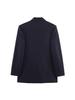 Moda para Comércio Exterior Transfronteiriço Roupas Femininas Europeias e Americanas Estilo Outono Inicial 2025 Blazer Elegante Versátil de Botão Duplo com Listras Verticais para Mulheres