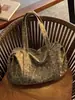 2026 Nova Bolsa Estampa de Leopardo Estilo Preguiçoso Tendência de Moda Nicho Bolsa de Mão Retrô Bolsa de Ombro Viagem Diária Feminina Sensação de Alto Padrão