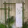 Adereços de Casamento Rack de Bambu Rack de Exibição Noivado Estilo Chinês Rack de Bambu para Exterior Poste de Bambu Decoração Rack de Bambu Meichen Rack de Boas-Vindas