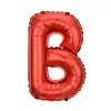 Balão de Letra em Inglês de 16 Polegadas Dourado Ouro Rosa Prata Filme de Alumínio Festa de Aniversário Fabricante Atacado Festa de Letras