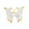 Broche Pequeño Fragante Estilo Nuevo Aleación Imitación Nácar Perla Mariposa Lujo de Gama Alta Accesorios de Ropa Textura Corsage Al por Mayor