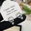 Juego de aretes plateados de primavera y verano aguja de plata s925 moda de alto sentido Joker cara cuadrada aretes delgados regalo venta al por mayor