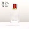 Botellas de perfume transparentes de vidrio al por mayor 30ml 100ml cuadradas para muestras cosméticas dispensadoras botellas vacías botellas con atomizador de niebla fina