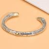 Pulseira Takahashi Águia em prata de lei S925 pulseira personalidade padrão de grama Tang japonesa pulseira de casal vintage Prata Tailandesa pulseira aberta