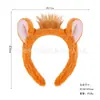 Accesorios para el Cabello de Niños para Nuevo Producto Transfronterizo, Lindo Set de Diadema de Orejas de Ardilla, Completamente Hecho a Mano
