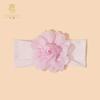 Accesorios para el cabello de princesa, estilo nuevo europeo y americano, diadema de malla con flores para bebé, diadema de nailon para bebé, banda protectora para el cabello con fontanelas.