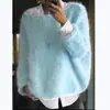 Suéter Estilo Novo 2026 para Mulheres, Blusa de Tricô Outono e Inverno Europeia e Americana, Suéter da Amazon Casual da Moda, Roupas Femininas Transfronteiriças