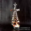 Em estoque porta-velas giratório criativo material latão gravação coração oco amor LOGO