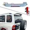 Adequado para Suzuki Vitara Special 01-05 Asa Traseira, Vitara Antigo Asa Esportiva Modificada com Luz e Asa Fixa Perfurada