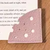 Papelería Creativa Transfronteriza Simple Dibujo Animado Forma de Corazón Marcador de Cuero Mini Clip para Páginas Regalo Estudiante Regalo de Estudio Libro