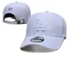 Gorra de Béisbol Nueva 2024 para Hombres y Mujeres, Sombrero de Sol Bordado Ajustable, Moderno y Versátil, Gorra de Pico con Logo del Equipo LA/NY
