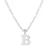 Amazon Transfronterizo Nuevo Collar de Acero Inoxidable de 26 Letras Colgante con Inicial Moda para Mujer Accesorio para el Día a Día