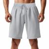 Cross-border europeu e americano verão masculino pele-friendly respirável ami kaji cordão solto agachamento jogging shorts casuais