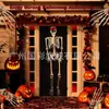 Produtos Quentes Transfronteiriços Amazon Temu Shein Aliexpress Decorações de Porta para Feriados 2D 3D Decorações de Porta Transfronteiriças de Seda Leite