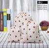 Bolsa con cordón de algodón y lino estampada con liquidación de fábrica, bolsa para guardar ropa interior, artículos diversos, bolsa de regalo para viajes