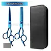 Set profesional de tijeras para el cabello sin juntas, herramientas de corte esenciales para peluqueros, tijeras para el cabello de acero inoxidable para el estilismo diario