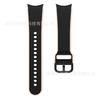 Adequado para Samsung Watch5 Pulseira Esportiva de Cor Contrastante Watch6 Pulseira Oficial de Silicone Watch4 Pulseira de Relógio Bicolor