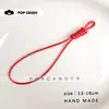 Lanyard DIY Llavero Colgante para Bolso Accesorios Materiales Hechos a Mano Hilo de Cera Lanyard Hecho a Mano Accesorios para Colgar Pantalones