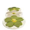 Tapete de imitação de caxemira com padrão floral fresco e formato único, uma adição luxuosa e elegante ao seu quarto, perfeito como um tapete longo e macio ao lado da cama ou tatame.