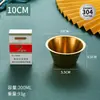 Olla para Salsa de Bistec de Acero Inoxidable 304 Taza para Salsa de Comida Occidental Mini Olla para Derretir Mantequilla Tazón para Sumergir Restaurante Comercial