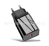 Carregador de Celular Multi-Portas Cinco Portas Padrão Europeu e Americano Transfronteiriço, Adaptador de Carregamento Rápido Quatro Portas, Três Portas, Duas Portas, Cabeça de Carregamento Padrão UK 5V2A