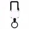 Chaveiro Retrátil de Puxar Fácil com Cordão Multifuncional para Viagens ao Ar Livre, Fixação Portátil em Mochila, Cordão Magnético Anti-Perda