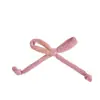 Lazo vintage de algodón anudado a mano, accesorios de tela estilo bosque para ropa infantil, zapatos, calcetines, accesorios hechos a mano, lazo pequeño decorativo para manualidades