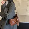 Bolsa de Gran Capacidad para Mujer Otoño Invierno Versátil 2026 Nuevo Retro Bolso de Hombro Cruzado Cadena Oficina Viaje Diario Bolso Dumpling