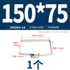 Acero Inoxidable 304 Abrazadera Rectangular Cable de Puente Ingeniería Fotovoltaica Canaleta para Cables Abrazadera de Tubo Abrazadera para Manguera Tubo Cuadrado Hebilla Fija