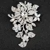 Broche da nova moda primavera e verão flor de planta exagerada corsage joias de moda europeia e americana acessórios de vestuário em estoque atacado