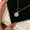 Collar de acero y titanio con letra H para mujer, elegante, combinable con todo, cadena para clavícula, accesorios para celebridades cibernéticas.