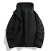 Chaqueta 3 en 1 para exteriores estilo Luojia para mujer, abrigo de montañismo cortavientos e impermeable, ropa de trabajo para hombre al por mayor