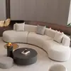 Juego de sofá y mesa de centro para lobby de hotel para oficina de ventas, área de negociación y descanso, recepción, salón de belleza, club, forma de arco en esquina