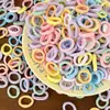 Gomas Elásticas Desechables al por Mayor para Mujeres Dopamina Alta Elasticidad Mini Ligas para el Cabello Peinado de Princesa Ligas para Trenzar Ligas para el Cabello de Niños
