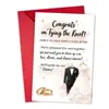 Nuevas Tarjetas de Felicitación Divertidas para Bodas para Novios y Dama de Honor, Tarjetas de Felicitaciones de Boda Estilo Humorístico para los Recién Casados, Al por Mayor