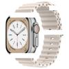 Aplicable a iwatch1-8 generación correa de doble hebilla marina Correa de reloj de silicona marina Correa de reloj marina de silicona Apple