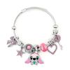 Pulsera Creativa de Stitch de Venta Caliente Transfronteriza Animación de Dibujos Animados Linda Lilo y Stitch Ajustable Diamante Nueva Pulsera