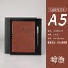 Caderno A5 Espessurado de Couro Macio para Negócios Diário de Trabalho Caderno de Anotações Retro Sofisticado B5 para Registro de Reuniões de Escritório