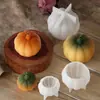 Poppy Resina Cristalizada Superfície de Areia Grande, Médio e Pequeno Enfeites de Abóbora de Natal DIY Aromaterapia Gesso Vela Molde de Silicone