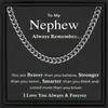 Collar de cadena cubana de hip-hop de personalidad europea y americana transfronterizo para hombre, para enviar a familiares y amigos, tarjeta de bendición, caja de regalo, joyería exquisita