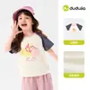 Camiseta Económica para Niña 12% de descuento Ropa Infantil Dudu Home Manga Corta de Verano para Niña Bebé Ropa Infantil Linda