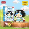 Compatible con Bloques de Construcción de Micropartículas Lego Muñecos de Dibujos Animados Educativos para Niños Ensamblaje Escritorio Celebridad de Internet Puesto Callejero Juguetes al por Mayor