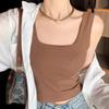 Dopamina Camisole Mulheres Outer Wear verão novo exposto alça peitoral sutiã uma peça base interna camisa top