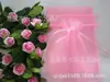 Bolsa de gasa de organza con cordón para regalo de joyería 9*12 se puede hacer según sea necesario