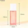 Botella Cuadrada de PETG de Pared Gruesa para Loción Esencia 30/60/80/100/120ml Producto para el Cuidado de la Piel Botella de Spray Hidratante