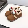2025 Ermian Zapatos de Algodón Cálidos para Niños Zapatos para Niñas Pequeñas Zapatos Deportivos para Niños Zapatos Boken de Jardín de Infancia 3929