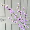 Flor Artificial para Casamento Ramo Alto Violeta Flor Falsa Guia de Arranjo Floral Linha de Arranjo Floral Material de Flor Alta Arranjo Floral