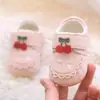 Novo Estilo Primavera e Outono Sapatos para Bebê e Criança de 0-2 Anos, Sapatos de Princesa com Solado Macio, Sapatos de Uma Sola Respiráveis para Meninas de 3-6-9 Meses, Sapatos da Moda